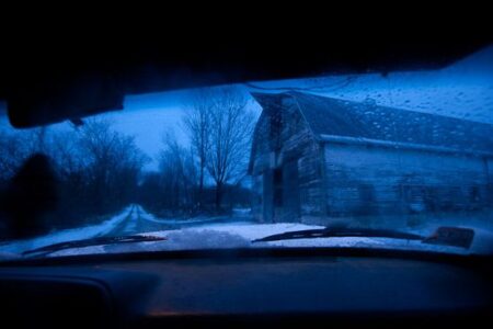Deep Winter Farming Blues Image